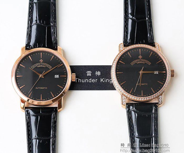 江詩丹頓 Vacheron Constantin LS精品 2018新款 進口9015機芯 小牛皮原裝蝴蝶扣 超強防水 高檔男士腕表  wssb3631
